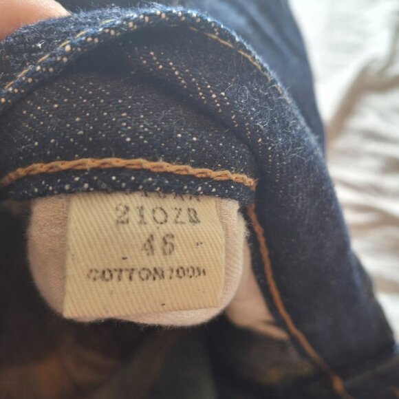 SAMURAI JEANS 21oz 46x36 Jeans Strongest Special Selvedge Denim. GREAT CONDITION - Picture 3 of 4